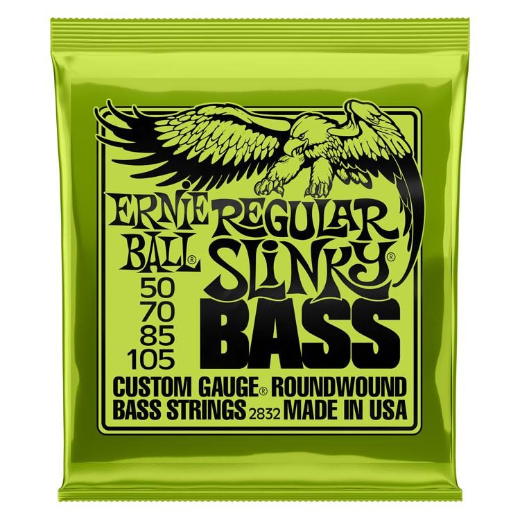 Encordadura Ernie Ball Regular Slinky Bajo Eléctrico 4 Cuerdas