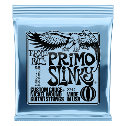 Encordadura Ernie Ball Primo Slinky Guitarra Eléctrica .0095-.044
