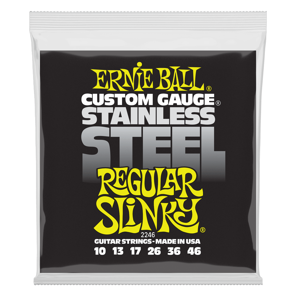 Juego de Cuerdas Ernie Ball Guitarra Eléctrica Custom Gauge .010-.046