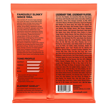 Cuerdas Ernie Ball Long Scale Slinky Bass para bajo Electrico 6 Cuerdas 2838