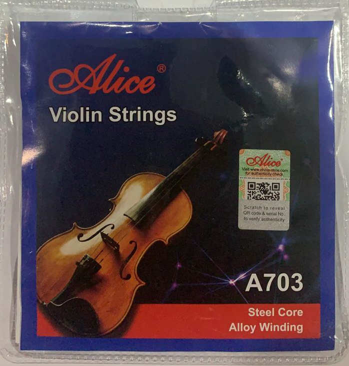 Juego de Cuerdas para Violin Marca Alice