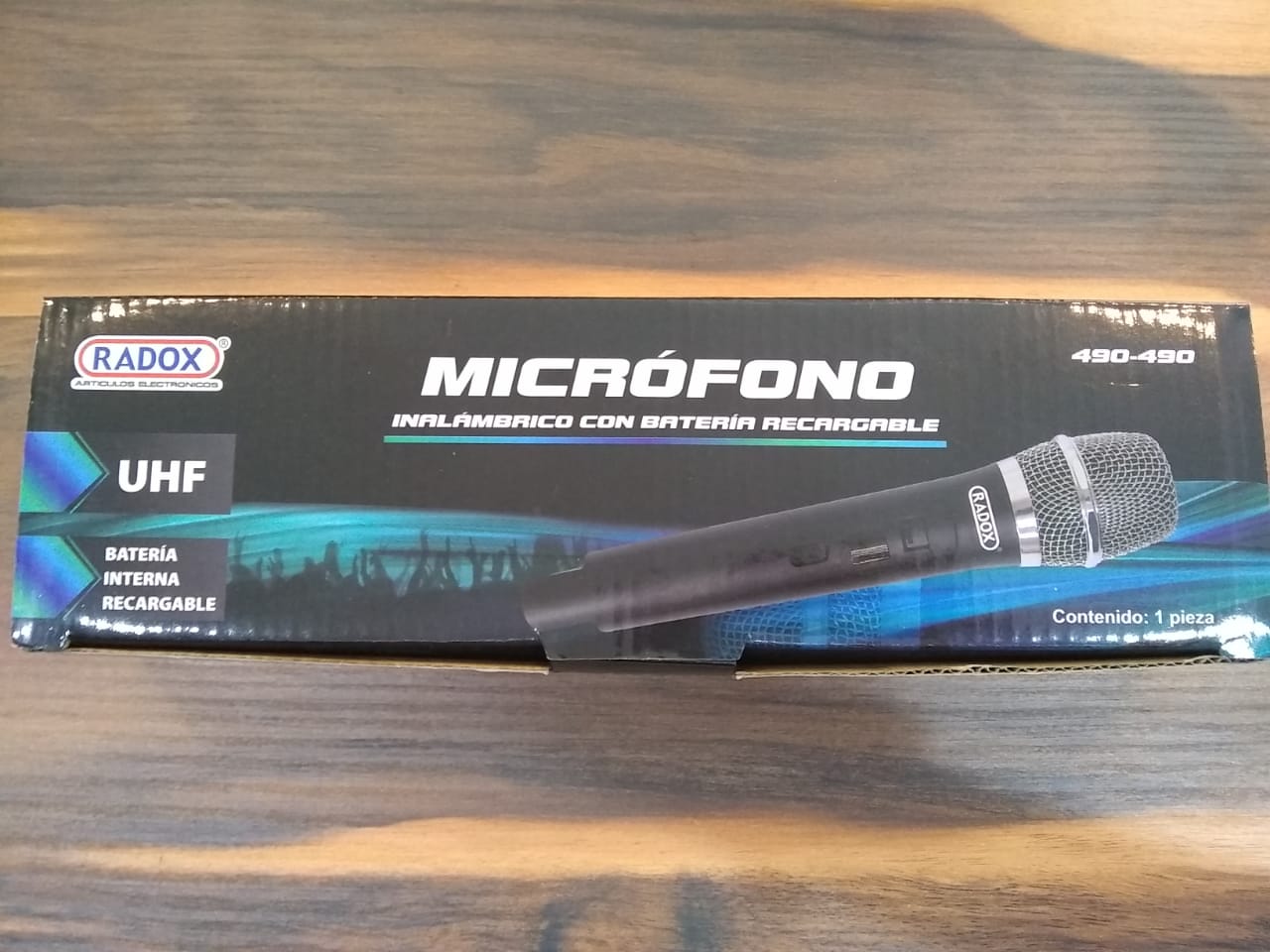 Microfono Inalambrico Marca Radox Mod: