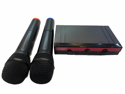 Sistema de Microfonos Inalambricos Uhf