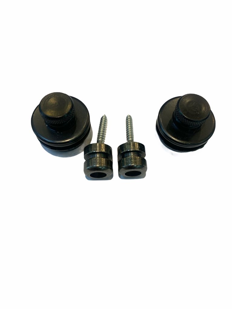 Botones para Correa Metálicos Strap Lock Negro