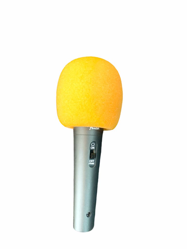 Paravientos para Microfono Naranja