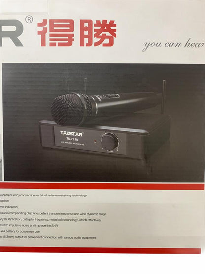 Microfono Inalambrico Uhf Takstar Ts-7210p