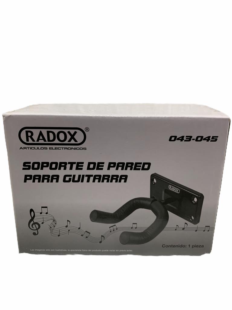 Soporte para Pared para Guitarra Radox (wall Hanger) Negro