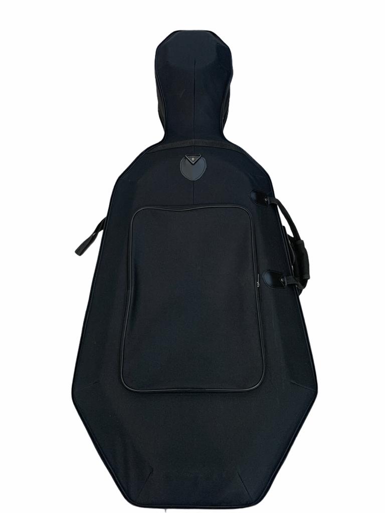 Estuche Rigido P/cello 4/4 Negro Pearl River Esch