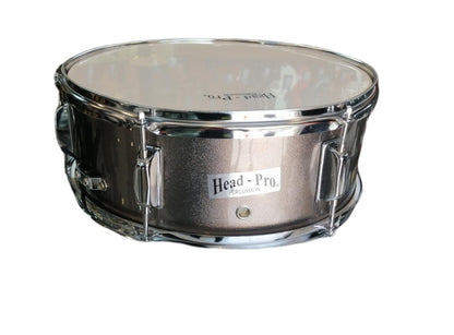 Batería Head-pro Profesional Bronce Metálico (5pz y Acces.) Hp-bate-3mtbz