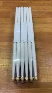 Baqueta Blanca 5a Maple Madera Paqc/12 Pares Diam.565" Dm Dmbq046