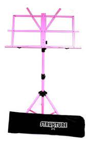 Atril para Partitura Rosa con Funda Strukture