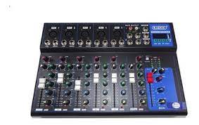 Mezcladora de Audio 7c con Puerto Usb