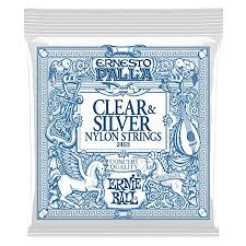 Encordadura Ernie Ball Ernesto Palla Nylon Claro Guitarra Clásica