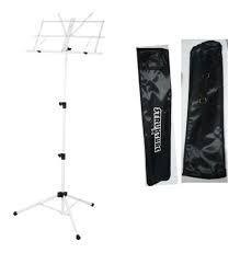 Atril para Partitura Blanco con Funda Strukture