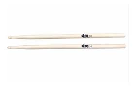 Baqueta 5b Maple Punta de Madera Paq C/12 Pares Diam.595 Dm