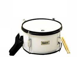 Tom Tom de Marcha Junior Blanco 12x7 4 Lugs C/ Correa Century