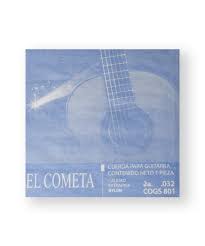 Paquete de 6 Cuerdas El Cometa Guitarra Clásica Nylon 2a
