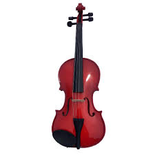 Violin Estudiante 4/4 Rojo Tinto C/estuche Pearl River