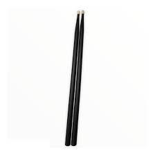 Par Baqueta Negra 5b Maple Madera Dm Dmbq039-1