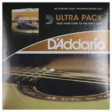 Encordadura D'Addario EZ900 / EJ15 Guitarra Acústica Fosforo Bronce