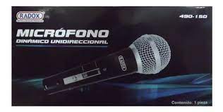 Micrófono Dinámico Unidireccional.