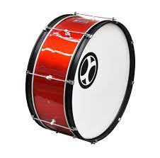 Tambora de Marcha Roja 24x10 8 Tornillos Extreme