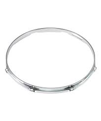 Aro Power Beat para Tarola 14" con 8 Perforaciones, Cromado