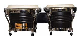 Bongo 7" y 8" Verde Aro Cromado Century