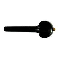 Juego Clavijas para Violin 4/4 de Ebano Mod. Ingles Punta Dorada