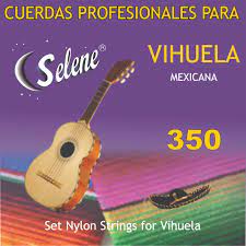 Juego de Cuerdas Selene Vihuela Nylon Dorado 350-D