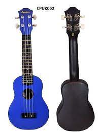 Ukulele Soprano Linden/abs Color Azul con Funda Copacabana