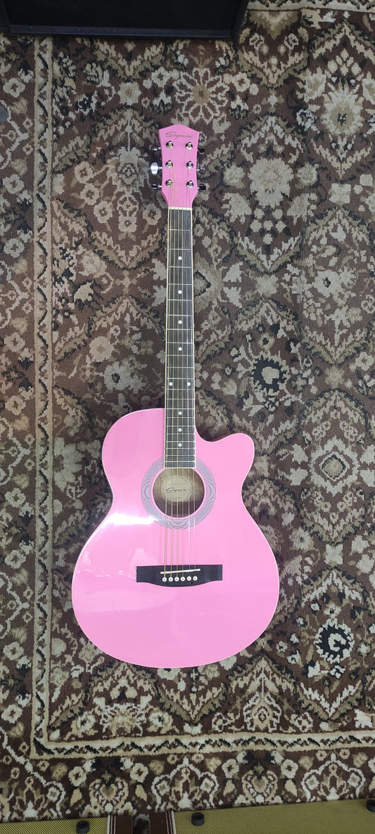 Guitarra Electroacústica Segovia 40" Rosa