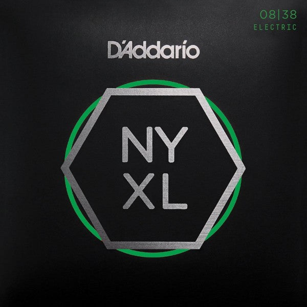 Encordadura D'Addario Guitarra Eléctrica NYXL .008-.038