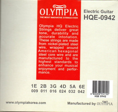 Juego de Cuerdas Olympia Guitarra Eléctrica .009