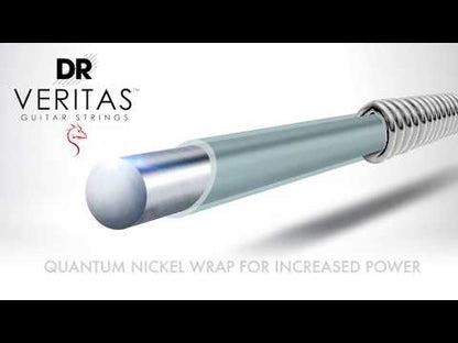 Juego de Cuerdas DR Veritas para Guitarra Eléctrica Light .009-.042