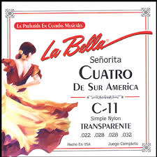Encordadura La Bella Cuatro 4 Cuerdas