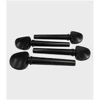 Clavijas Set para Chelo 4/4 Ebano Ingles Bhargava