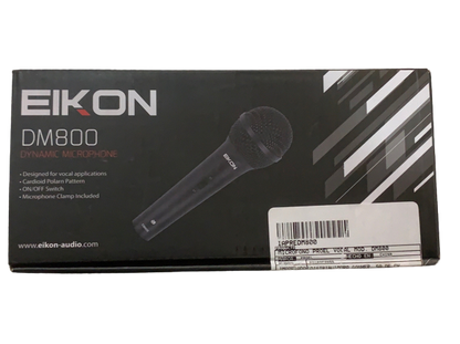 Microfono Dinamico Proel Dm800 Negro con Cable