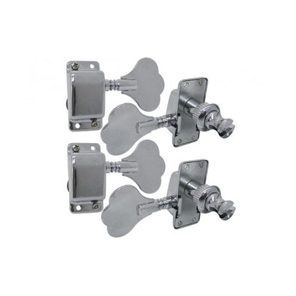 Maquinaria Jimmy Wess para bajo Electrico 2+2 Cromada
