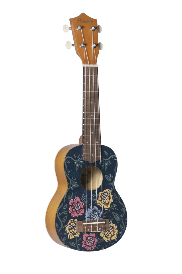 Ukulele Soprano Bamboo C/funda U-21-aurora