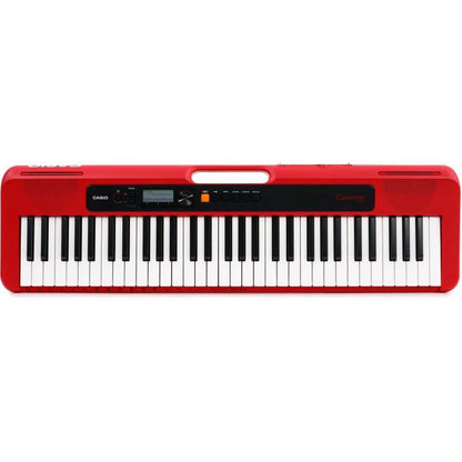Teclado Casio Portatil Cts200rd con Eliminador Color Rojo