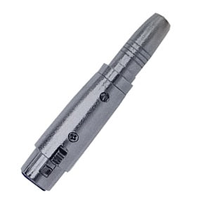 Adaptador Metalico Jack T/cannon a Jack Cub 6.3 Mm